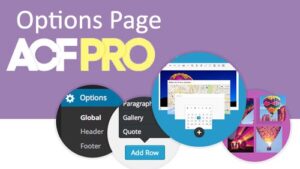 Advanced Custom Fields Options Page Addon