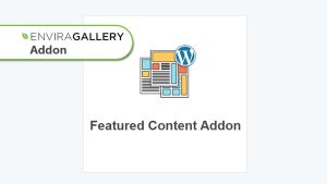 Envira Gallery Featured Content Addon WordPress Plugin