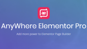 AnyWhere Elementor Pro WordPress Plugin