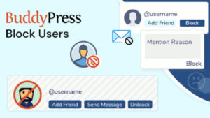 BuddyDev BuddyPress Block Users WordPress Plugin