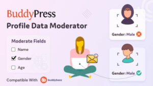 BuddyDev BuddyPress Profile Data Moderator WP Plugin