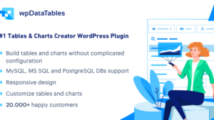wpDataTables – Tables and Charts Manager for WordPress