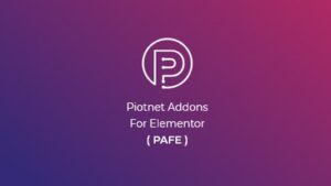 Piotnet Addons For Elementor Pro WordPress Plugin