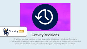 GravityView Entry Revisions (GravityRevisions) WordPress Plugin
