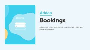 EventON Bookings Add-On WordPress Plugin