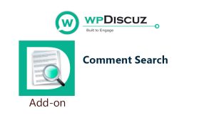 WpDiscuz Comment Search Addon WordPress Plugin