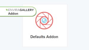 Envira Gallery Defaults Addon WordPress Plugin